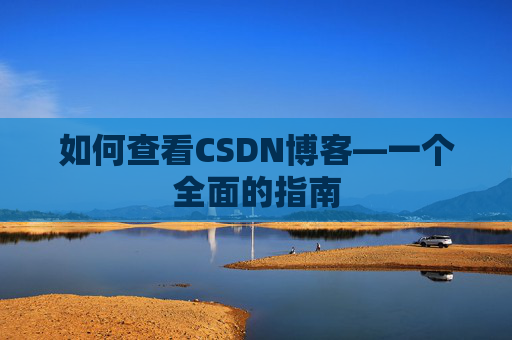 如何查看CSDN博客—一个全面的指南